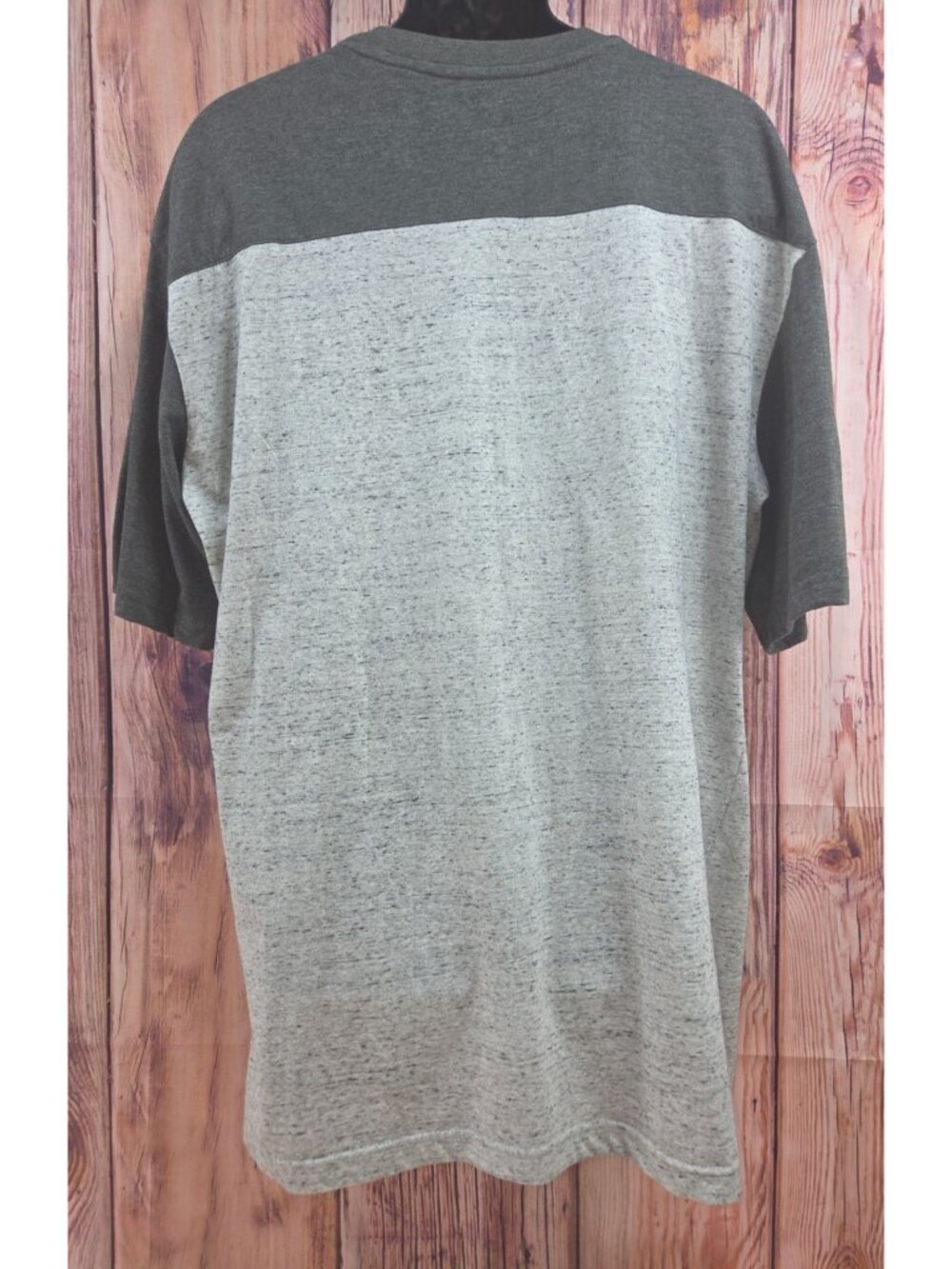 Texas Longhorns Gray Colorblock Crewneck T-Shirt Size XLT - Picture 3 of 7